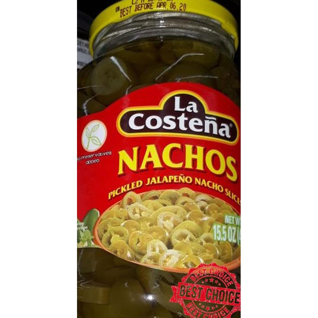 

La Costena nachos piled jalapeno nachos slices 440 gram