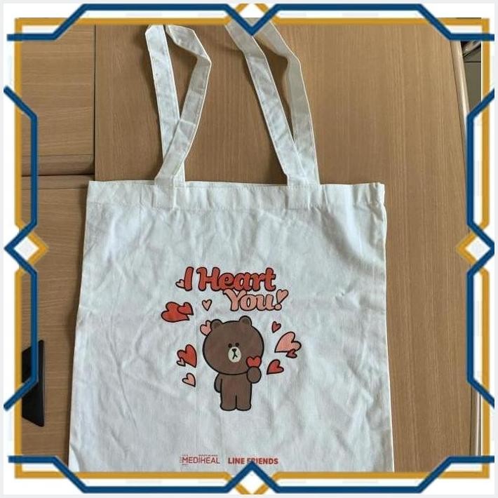 

[TWO] RECYCLE BAG MEDIHEAL LINE FRIEND