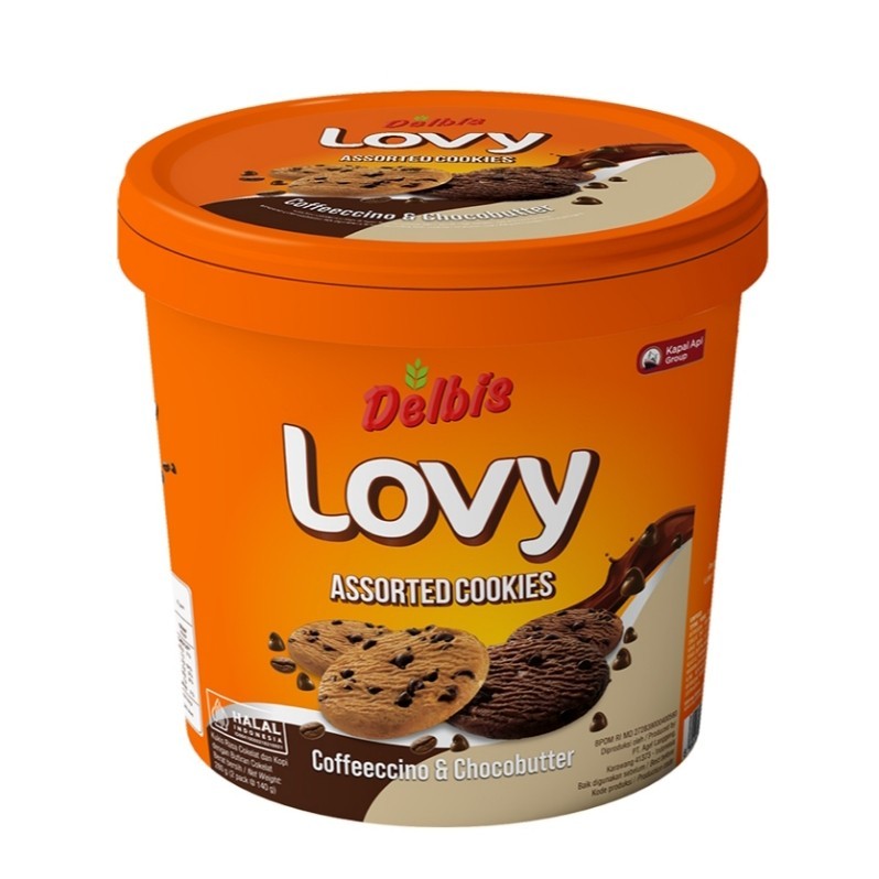 

Delbi's Lovy Assorted Cookies Coffeeccino & Chocobutter 280 g
