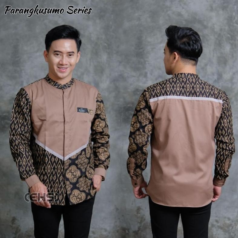 COD BISA COD | Baju Koko Al Qorni  Hadroh Azzahir Kemeja Muslim Pria Model Terbaru Busana Muslim Ana