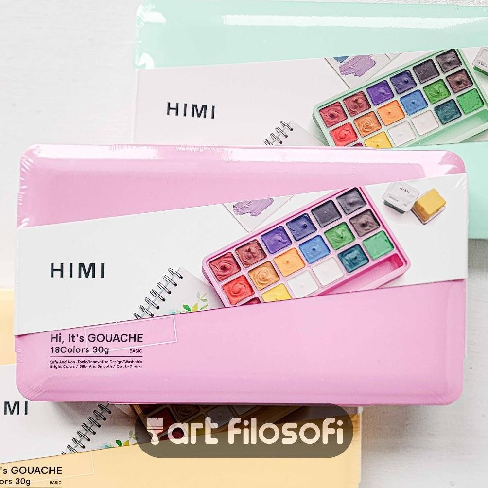 

VIRAL Miya Himi Gouache 18x30ml | Cat Air Gouache Ok75