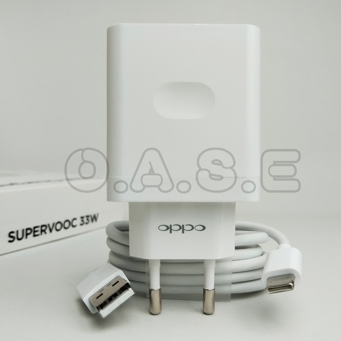 Charger Oppo A58 4G Usb Type C 33 Watt Super Vooc Charging Huc