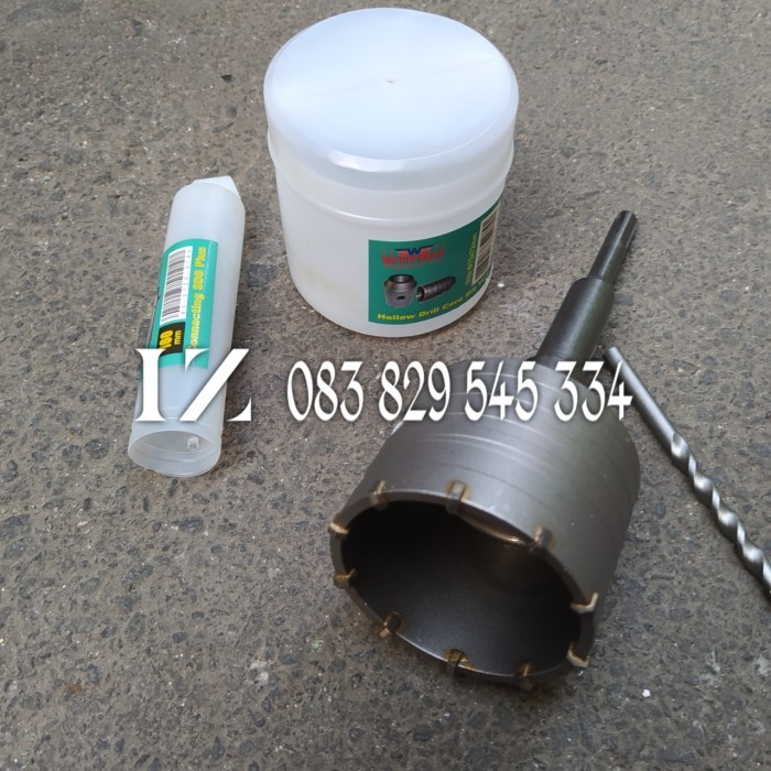 New Mata Bor Pelubang Tembok Beton 4 Inch Hole Saw Drill Wipro Tct 100 Mm