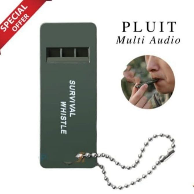 Peluit survival WHISTLE wasit pelatih pluit renang outdoor indoor HFS