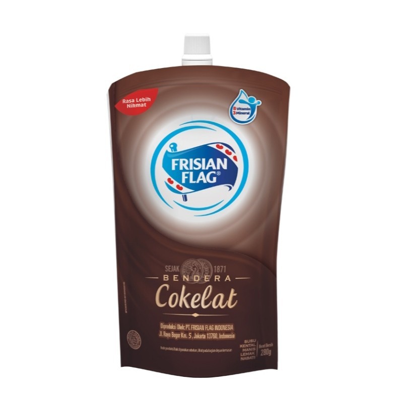 

FRISIAN FLAG Bendera Kental Manis Cokelat 280 g