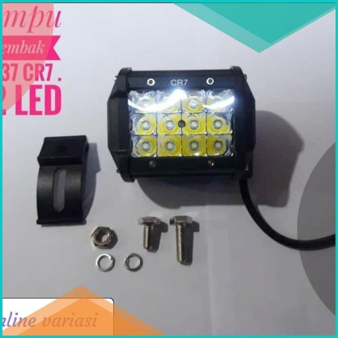 lampu tembak 24led 4322 cr7/lampu tembak motor/mobil 140BZ4 accessori