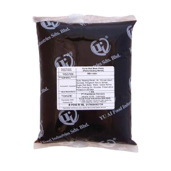 

TERMURAH YU AI RED BEAN PASTE 1 KG / PASTA KACANG MERAH 1 KG