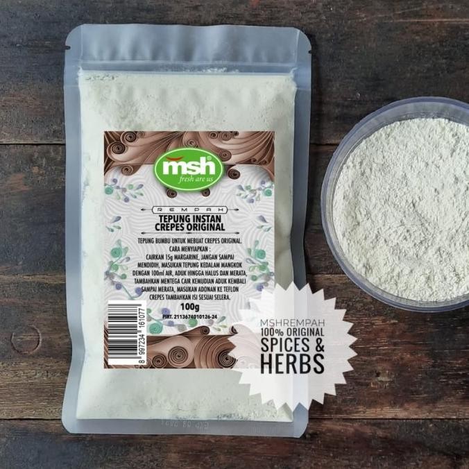

Tepung Instan Crepes Original