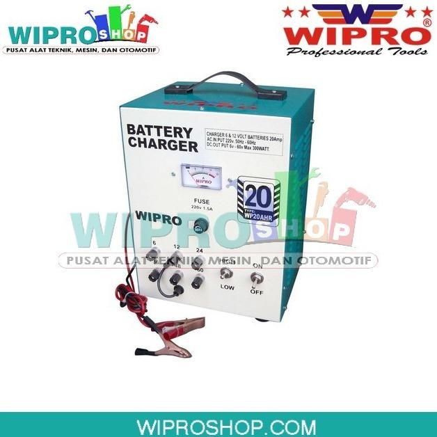 NEW Battery Charger AHR Regular WIPRO 20 Amp (6 -60V)