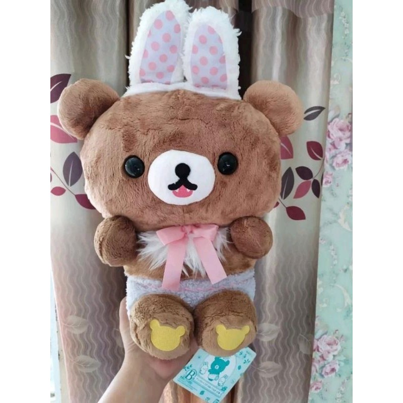 Boneka Koguma Jumbo Rilakkuma Plush Doll San X Original Japan