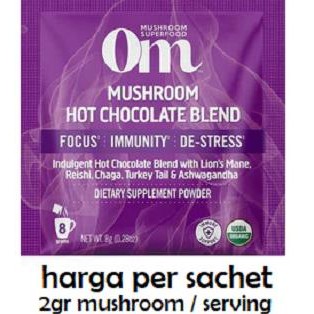 

Om Organic Mushroom Superfood Powder Cordyceps Master Blend Lions Mane __chans