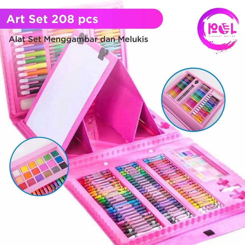 

Crayon Set 150 & 208 pcs | Pensil Warna | Alat Tulis | Krayon Mewarnai