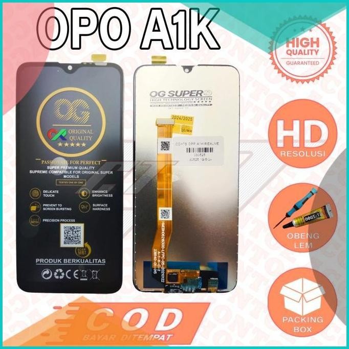 LCD OPPO A1K TOUCHSCREEN OPPO A1K LAYAR SENTUH OPO A1K ORIGINAL ALL M