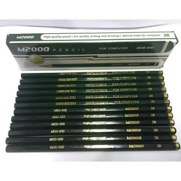

JY PENSIL M200 HIJAU 2 B / SET PENSIL