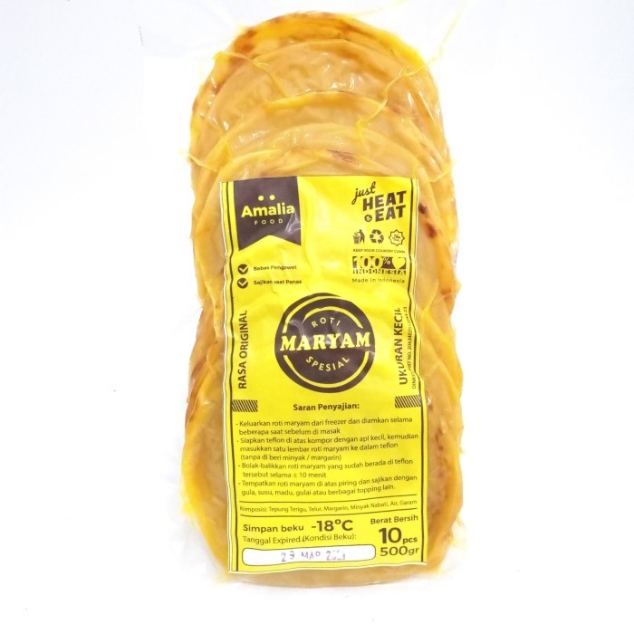 

MURAH Roti Maryam / Roti Canai / Roti Cane Frozen isi 10 pcs