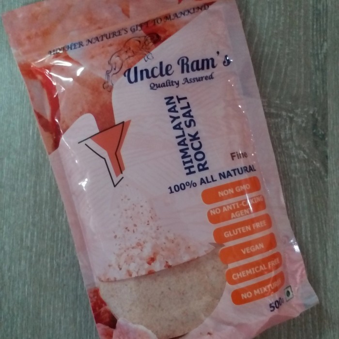 

Uncle Rams Himalayan Pink Salt Fine Garam Halus India Spore - Adelineez