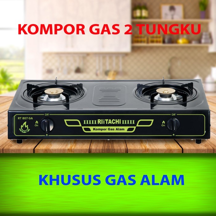 READY KOMPOR GAS 2 TUNGKU KHUSUS GAS ALAM