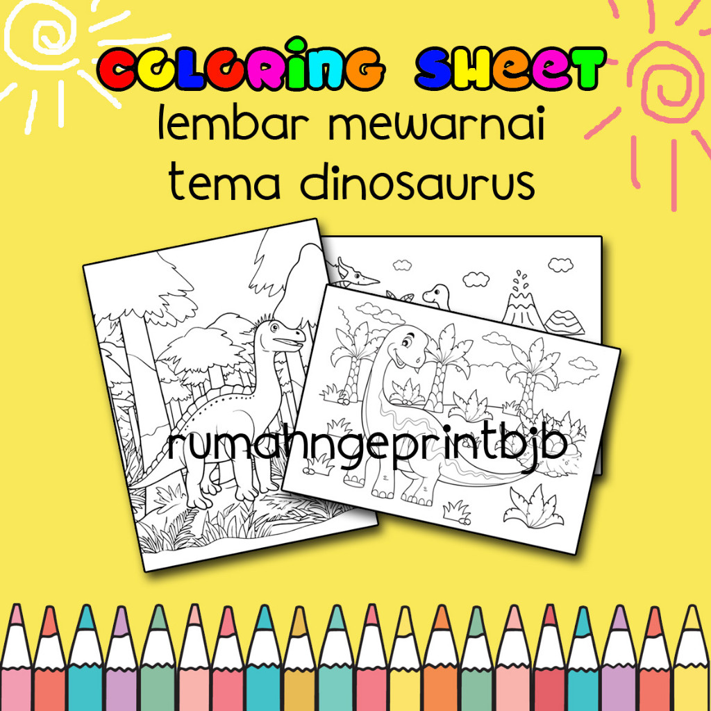 

Kertas Gambar Mewarnai A4 - Latih Imajinasi, Kreativitas, Eksplorasi Warna (Coloring Page)