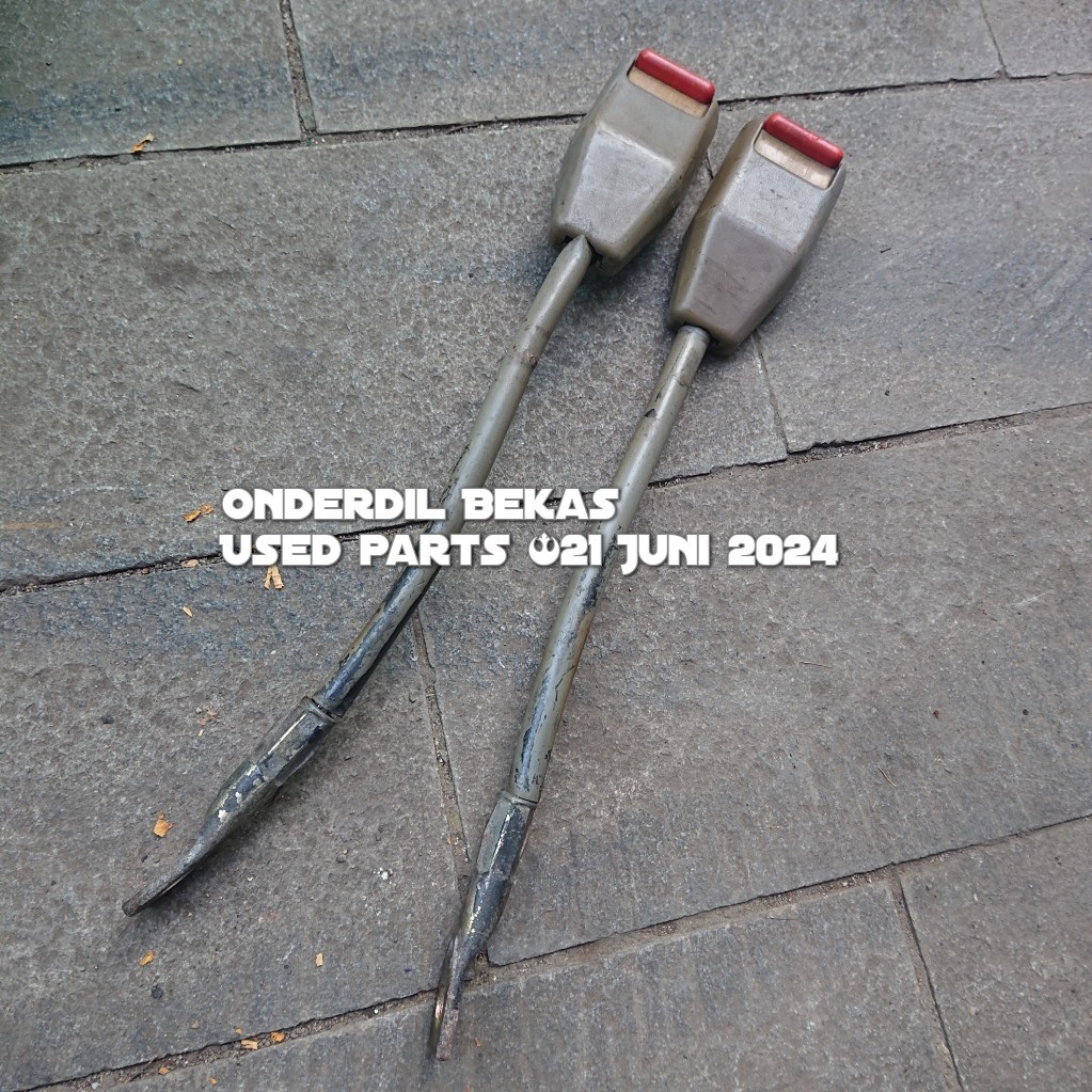 stalk seatbelt jok depan Daihatsu charade G11 tahun 1985