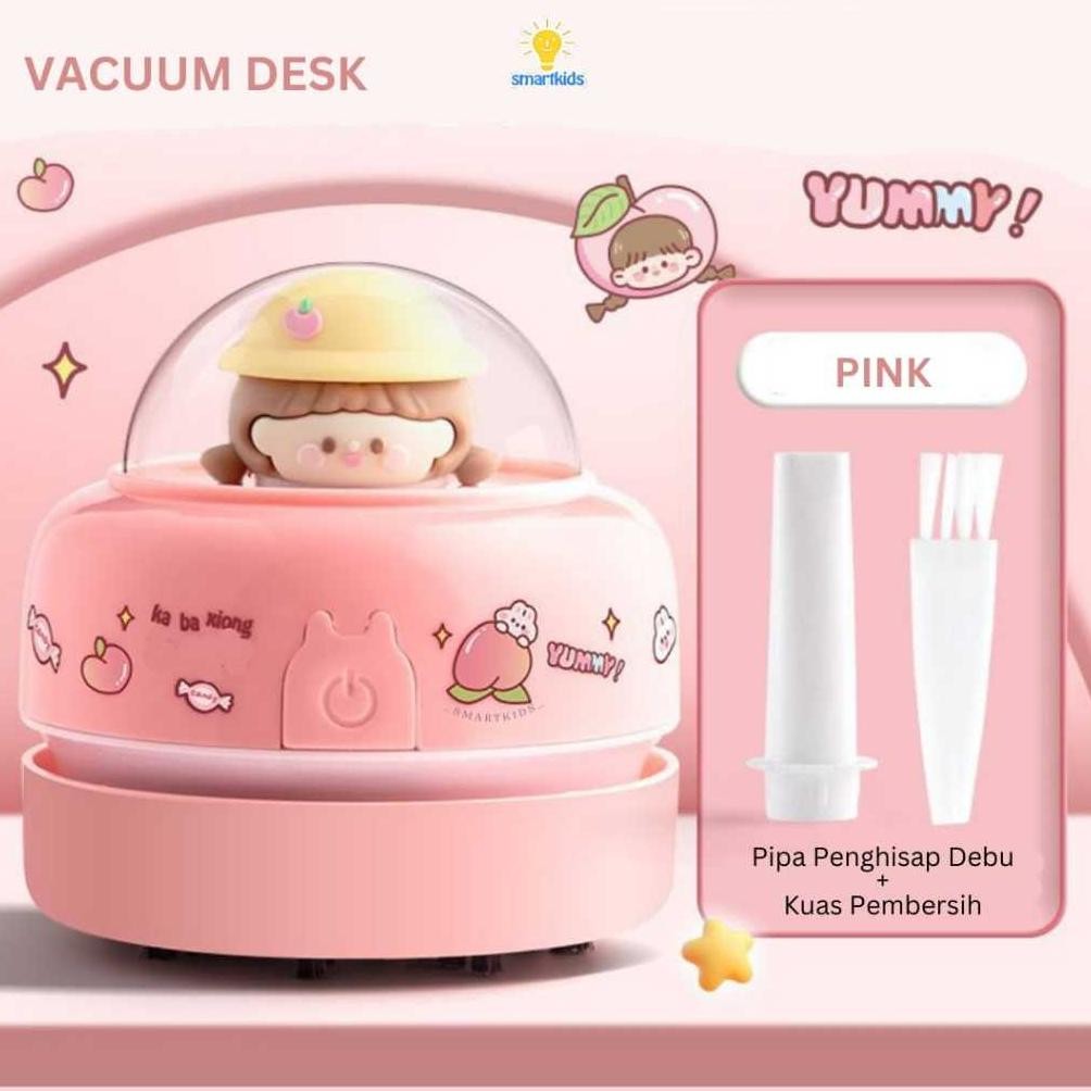 

edf-62 Stationary Vacuum Cleaner Elektrik Otomatis Pembersih Debu Penghapus Rautan Pensil Mini Desk Vacuum Set Stationery Alat Tulis Electric / Perlengkapan Belajar Sekolah Edukasi Gift Hadiah Hampers Original