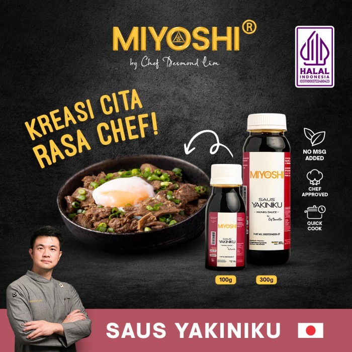 

Sale Miyoshi Saus Yakiniku Sauce - Saos Instan Quick Cook Halal