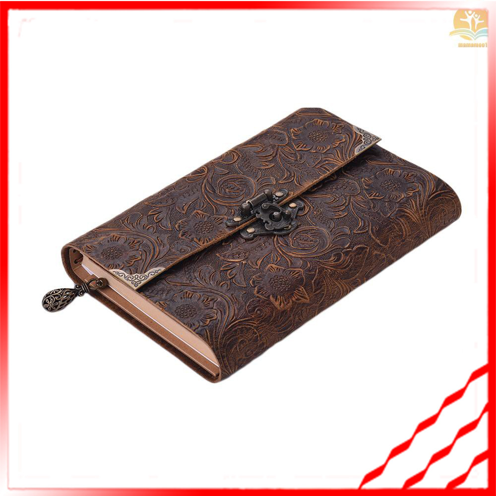 

M^M Buku Catatan Perjalanan Jurnal Kulit Lembut Pola Timbul Buatan Tangan dengan Kunci dan Kunci Buku Catatan Harian Kertas Kraft untuk Wisatawan Bisnis Membuat Sketsa & Menulis |91C98CEF|