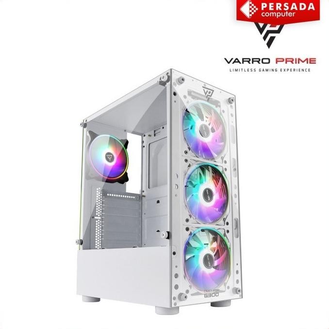 CASING GAMING VARRO PRIME NUCLEAR G300 + 3 FAN RGB