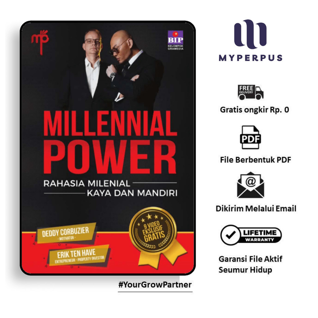 

1000. [-] MILLENNIAL POWER (Deddy Corbuzier, Erik Ten Have)