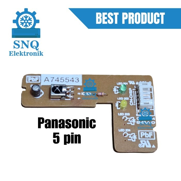Sensor AC panasonic 5 pin A745543 - Receiver ac panasonic kabel soket 5 pin - PCB Sensor ac