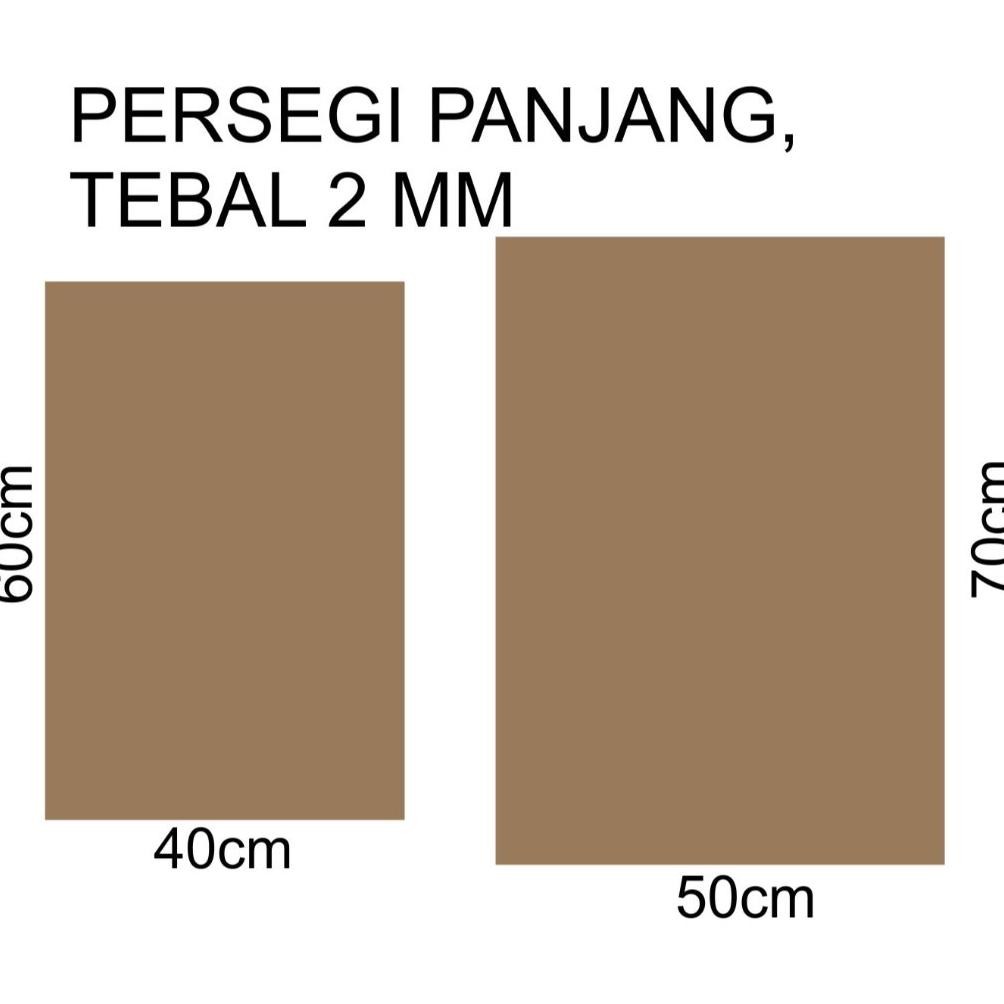 

Termurah Potongan Akrilik Persegi 40 X 60 Cm, 50 X 70 Cm Murah