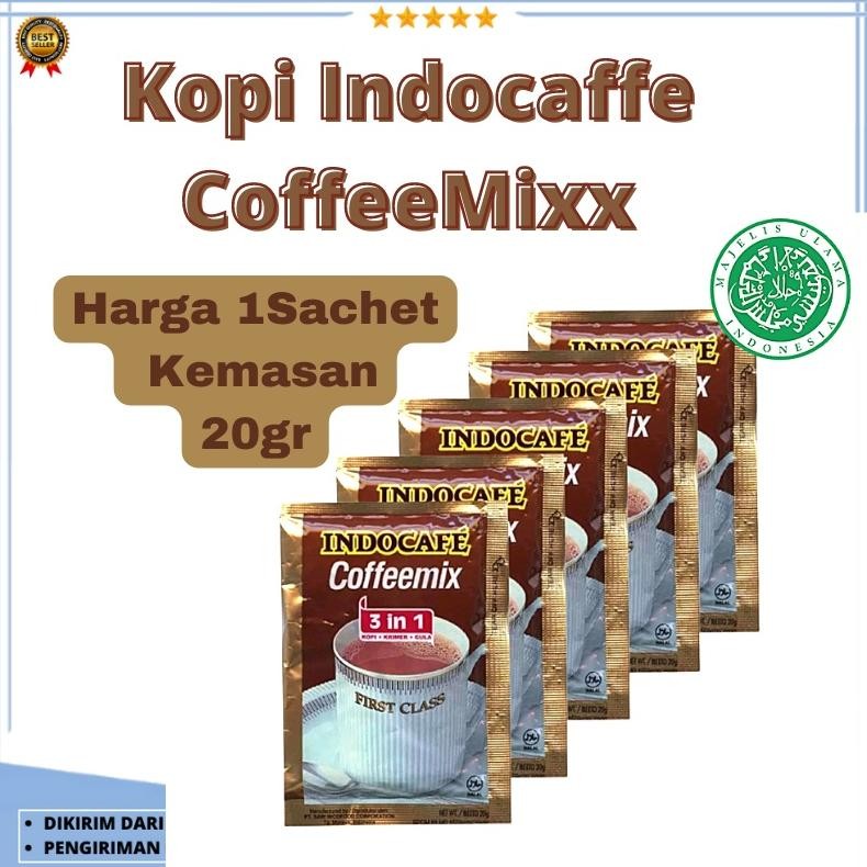 

Kopi Indocaffe Coffemix Minuman Kopi Instan 1Sachet 20gr 3in