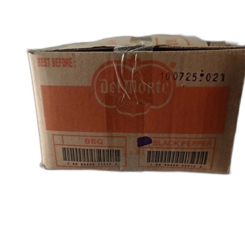 

Delmonte Lada Hitam Black Pepper Sauce 1kg x 10pcs Per Dus.PENGIRIMAN REGULER
