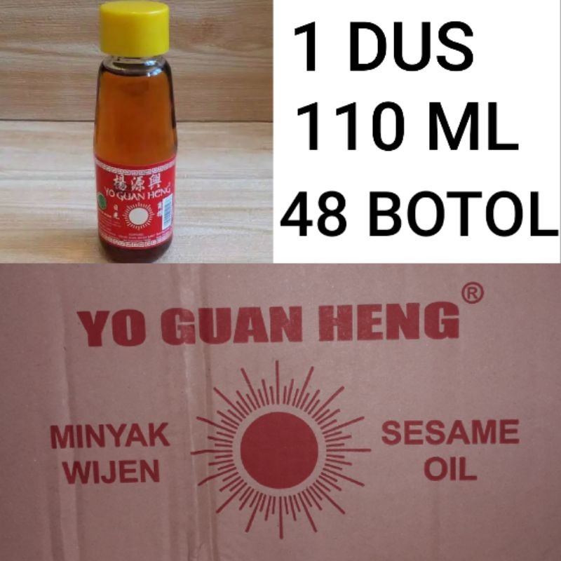 

Minyak Wijen Yo Guan Heng 48 pcs X 110 ml Per Dus