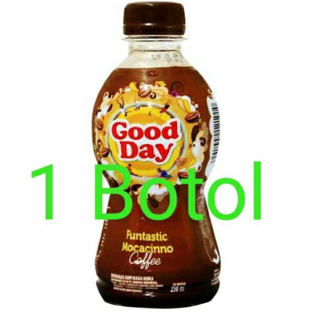 

1 botol kopi good day mocacinno