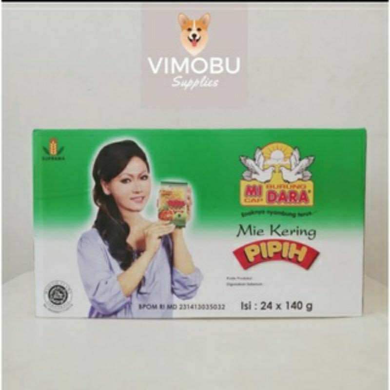 

Mie burung dara per dus isi 24pcs