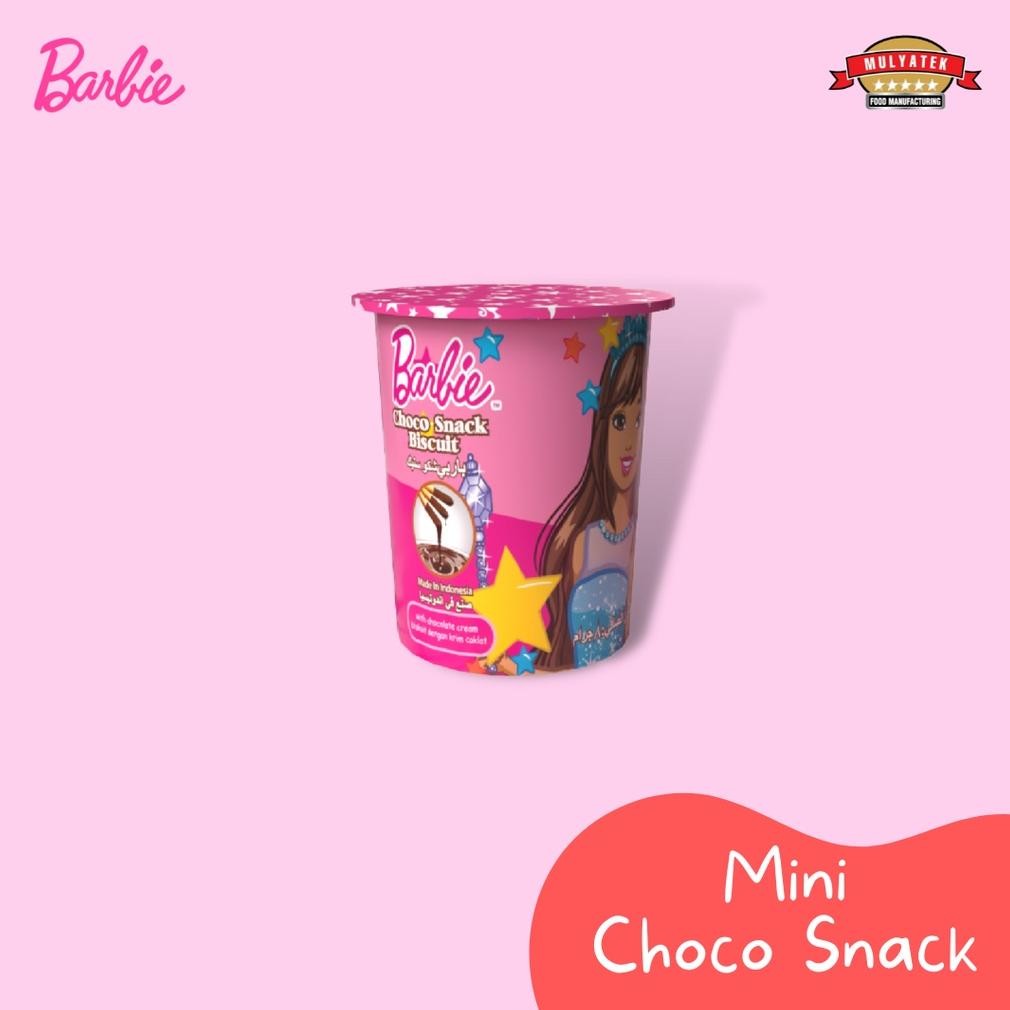 

Barbie Chocolate Snack Mini Coklat Biskuit Stick