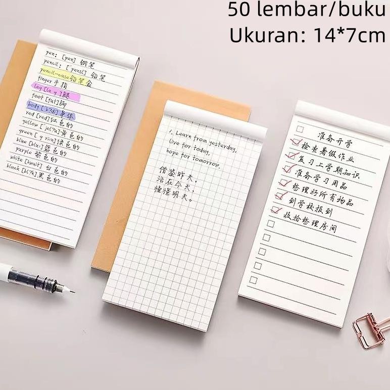 

Catatan Portabel Mini Notepad/Notebook Kecil Kantor Sekolah/Buku Kecil Memo Harian