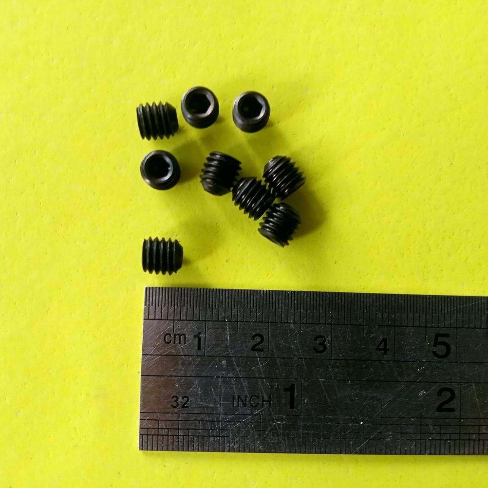 BAUT L TANAM M6 X 6 BAJA KUNCI L3 / L 3 / BAUT L TANAM M6X6 / BAUT L SET M6X6 BAJA HITAM SOCKET SET 