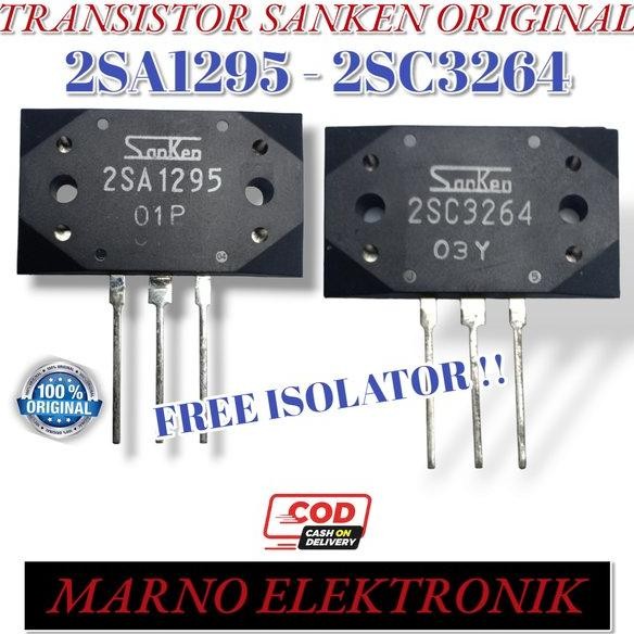 TR TRANSISTOR SANKEN 2SA1295 2SC3264 2 SA 1295 SC 3264 ASLI ORIGINAL (ORI)
