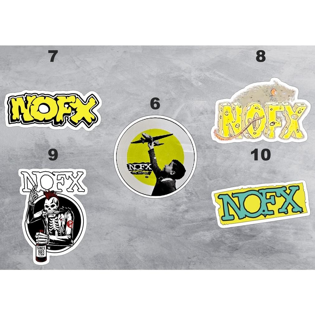 

STICKER PACK BAND - STICKER AESTHETIC - STIKER CASE - STICKER LAPTOP TUMBLER - VOL 2 - STICKER NOFX