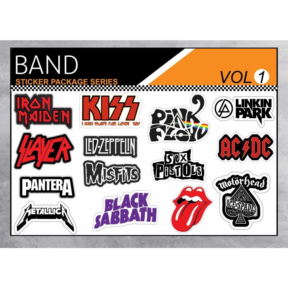 

STICKER PACK BAND - STICKER AESTHETIC - STIKER CASE - STIKER LAPTOP HP TUMBLER- STIKER MUSIK - VOL 1