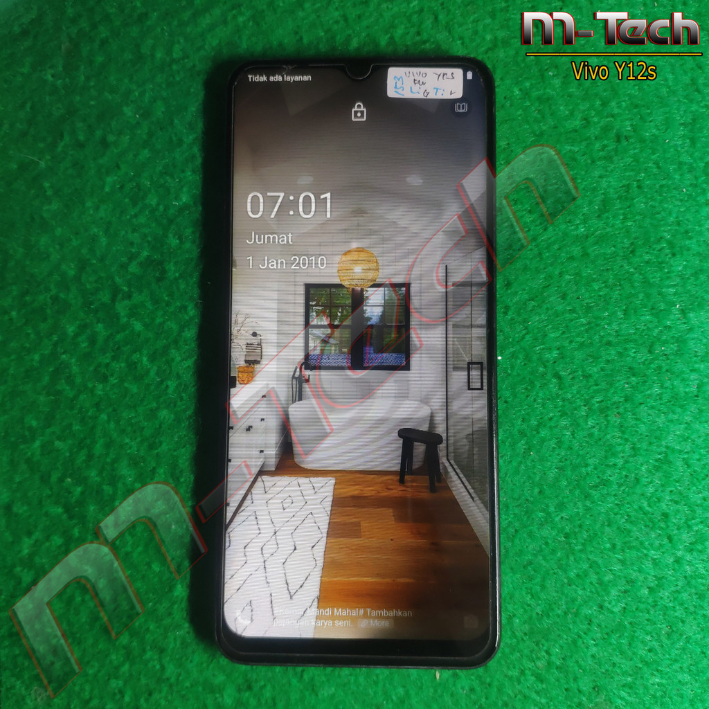 [153] LCD + Frame Vivo Y12s / Y20 minus [Baca Deskripsi]