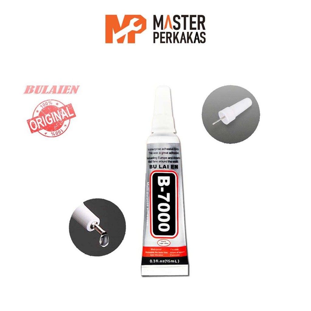 

Lem LCD Touchscreen BULAIEN B7000 ORIGINAL MP/ Bening / Multipurpose Adhesive / Serbaguna