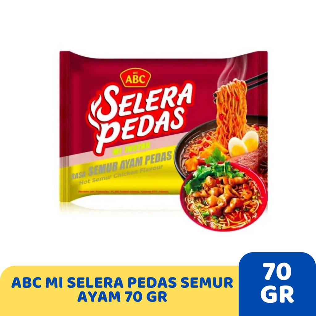 

ABC MI SELERA PEDAS SEMUR AYAM 70 GR