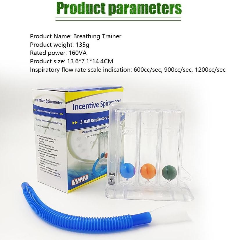 Elektronik Lainnya SPIROMETER/ALAT TERAPY PERNAPASAN/alat ukur pernapasan spirometer