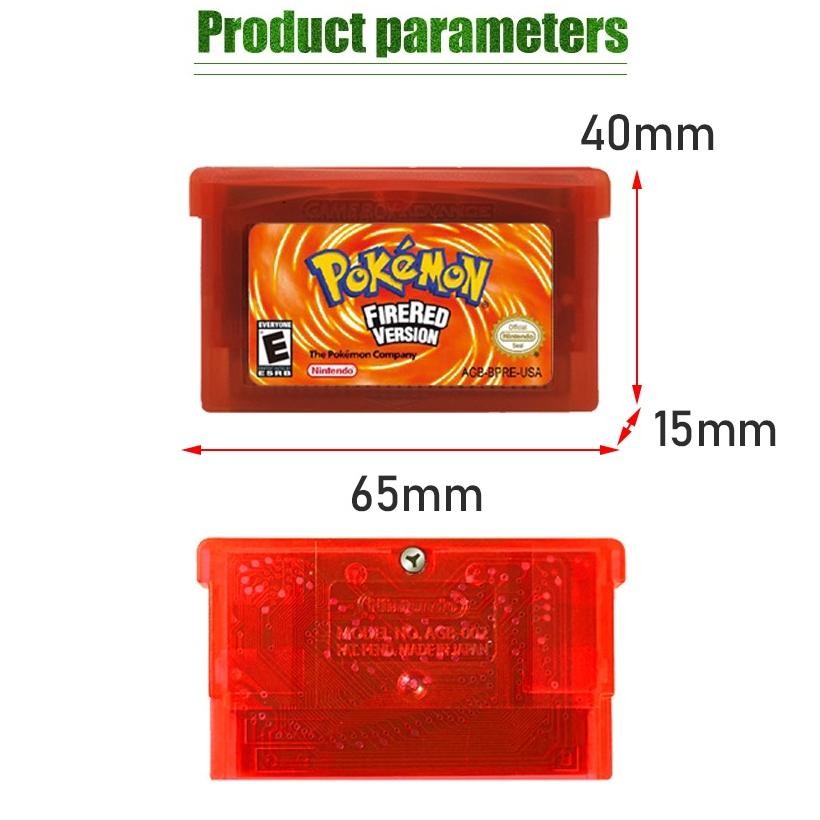 Gameboy Kaset Nintendo GBA Pokemon Emerald Gameboy Advance Micro SP NDS DS Lite Fat