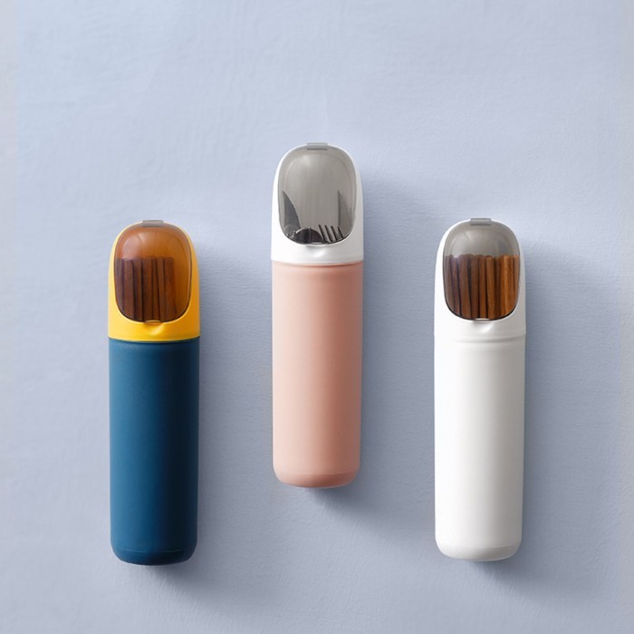 

Terbaru Tempat Sendok Garpu Sumpit Rak Dapur Alat Makan Tempel Tembok Anti Air - Merah Muda Limited