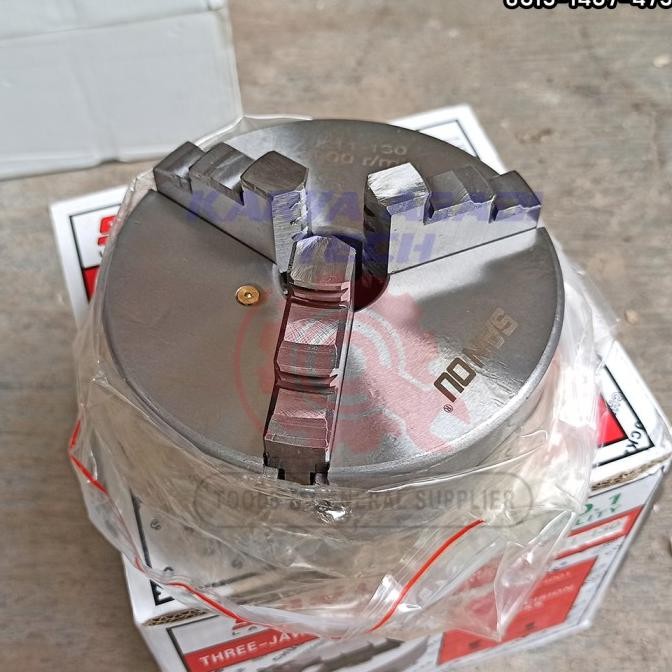 Chuck Bubut 3" 3 Jaw | Claw Bubut 3 Jaw | Catok Kepala Bubut 3 Inch Kualitas Premium