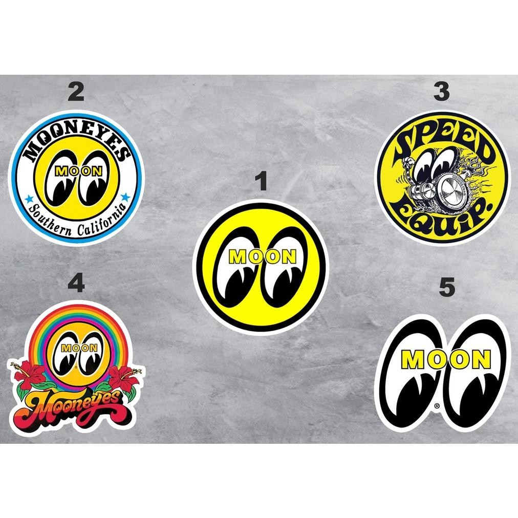 

STICKER PACK MOONEYES STIKER LOGO BRAND STIKER MOTOR STICKER VESPA STICKER CASE