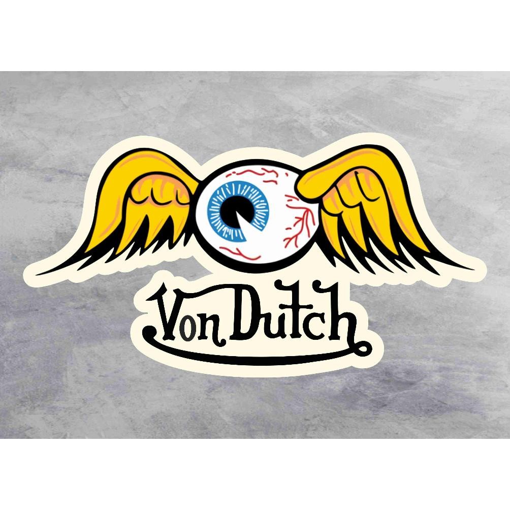 

STICKER VON DUTCH - STICKER LOGO BRAND - STIKER MOTOR - STIKER HELM - STICKER PACK LAPTOP TUMBLER HP
